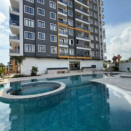 公寓 Yenissey Comfortable 2-bedroom In Mahmutlar Near Sea 阿拉尼亚